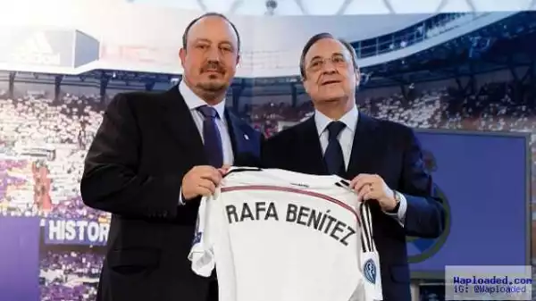 Real Madrids Manager, Rafael Benítez, Has Been Sacked!!